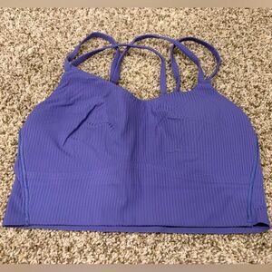 Purple Strappy Lululemon Cloud Sports Bra Size 4